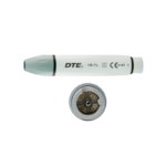 Manipolo ricambio compatibile EMS® bianco con connettore metallico staccabile.