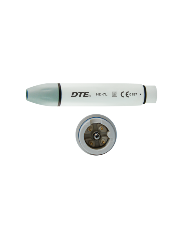 Manipolo ricambio compatibile EMS® bianco con connettore metallico staccabile.