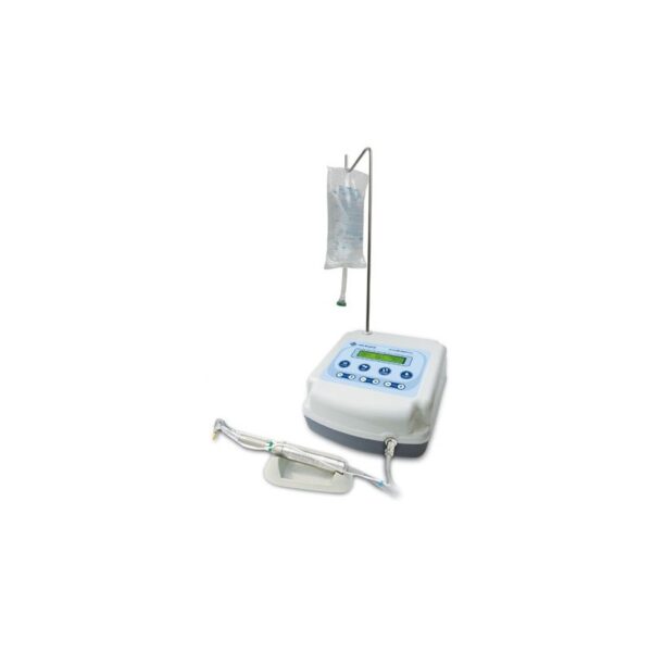 INTRASURGERY 2.0 Sistema a motore dentale INTRASURGERY 2.0 con centralina, manipolo e sacca per flebo.