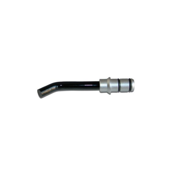 The OPTICAL FIBER BLACK dental curing light tip on a white background.
