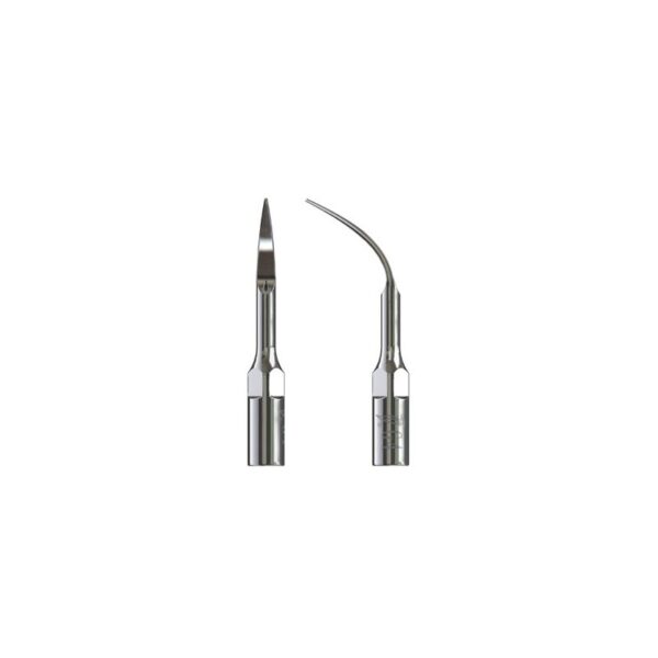 Due punte per scaler G4-INSERTO ABLATORE, diritte e curve, su sfondo bianco.