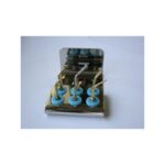 Sei punte di ablatore a base blu su un supporto metallico ricordano il RETRO SURGICAL KIT.