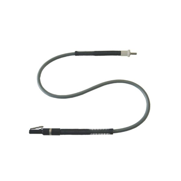 Un cavo flessibile grigio S-TML Attacco Marelli con connettore a clip e pin.