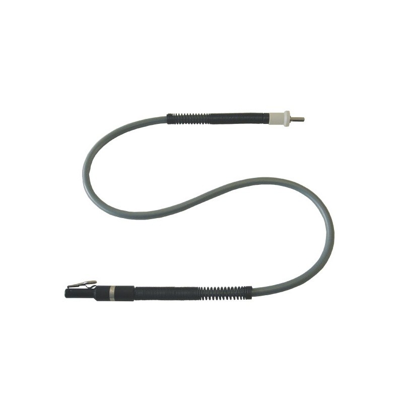 Un cavo flessibile grigio S-TML Attacco Marelli con connettore a clip e pin.