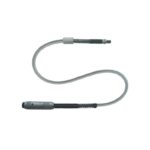 I-TML-52 Industrial connection: flexible rotary tool shaft with metal sleeve and dual ends.