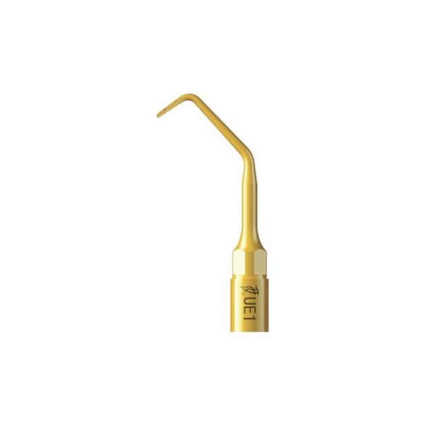 Gold UE1 - INSERTO PER ENDODONZIA RETROGRADA punta scalare con punta ricurva.
