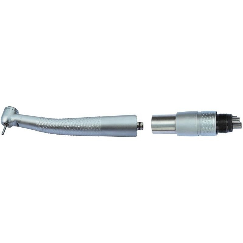 CX HAND PIECE STANDARD PUSH NSK with connector, isolated on a white background.