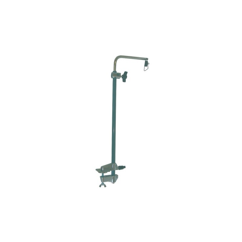 SUPPORTO FISSAGGIO MORSETTO braccio a morsetto per legatura di mosche con altezza regolabile.