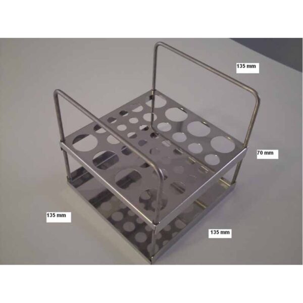BASKET metal rack, size: 135 mm x 135 mm x 70 mm.