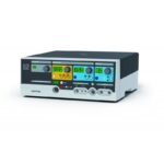 SURTRON 200 unit with digital displays, control knobs, and labeled front-panel buttons.