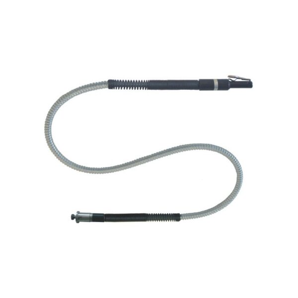 Tubo flessibile grigio e nero TML-52 Attacco Faro Ingranaggio, spirale a S.