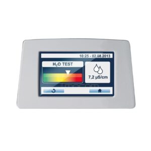 B FUTURA - 22 LITRES meter displays conductivity at 7.2 µS/cm.
