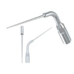 Three E14-TIP FOR SCALER dental tips displayed on a white background.