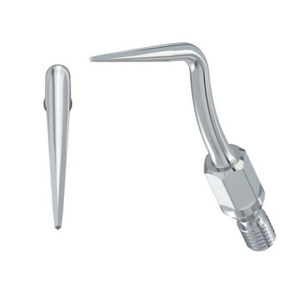 Due punte scaler GK4-INSERTO ABLATORE viste di lato e di fronte.