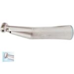 Silver CONTRA-ANGLE 1:1 WITH SELF GENERATED LIGHT handpiece, small head.