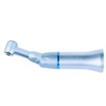 A silver AUTOCLAVABLE HANDPIECE 1:1 with a blue ring on a white background.
