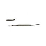 STR482-165: Double-ended tool with textured grip and a protective cap on one end.
