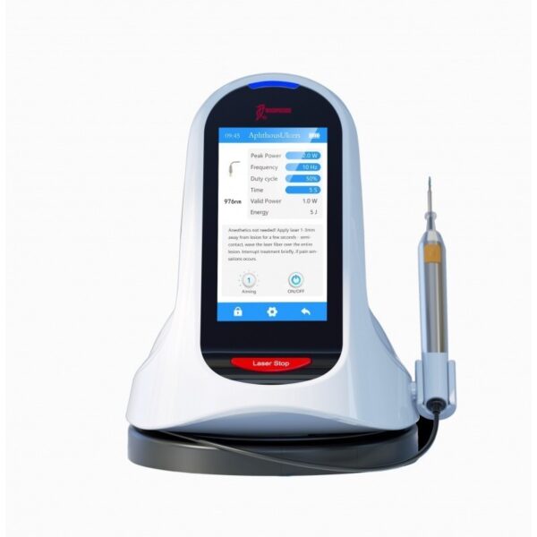 LX 16 PLUS LX 16 PLUS è un dispositivo medico a diodo laser bianco con display digitale e sonda portatile.