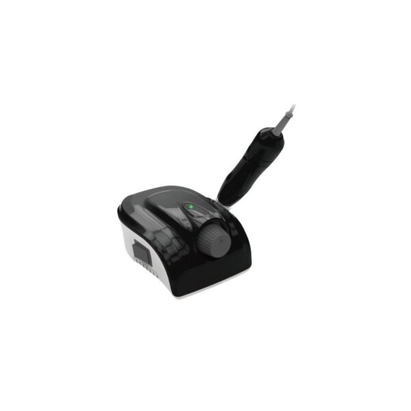 Fresa per unghie elettrica RENHE 503 NERO nero/argento con manipolo e comando a quadrante.