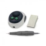 RENHE 107+120MT BLACK electric nail drill with control unit, foot pedal, and handpiece.