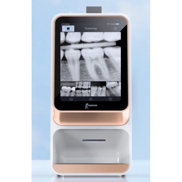 I-Scan visualizza le radiografie dentali su un'interfaccia touchscreen.