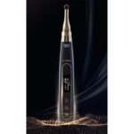 Idropulitrice elettrica AI MOTOR BLACK, verticale con display digitale.