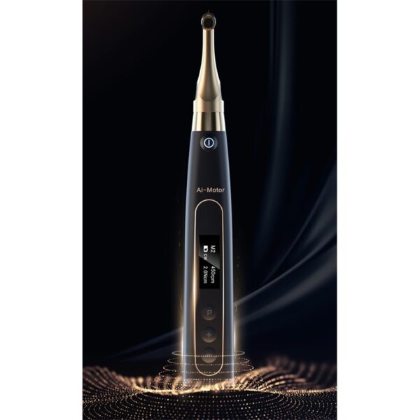 Idropulitrice elettrica AI MOTOR BLACK, verticale con display digitale.