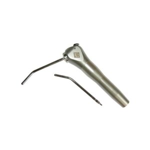 Siringa dentale SIRINGA in acciaio inox con beccuccio metallico staccabile.