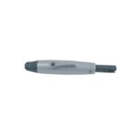 Sonda elettronica T-30 2,35 mm grigia e nera con clip e design cilindrico.