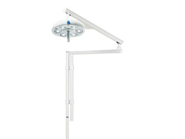 784_00C Lampada chirurgica D6 HEXA RIUNITO a soffitto con braccio regolabile.