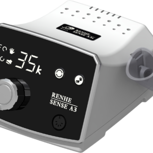 Un micromotore ON-OFF RENHE SENSE A3a con display digitale e manopola di controllo.