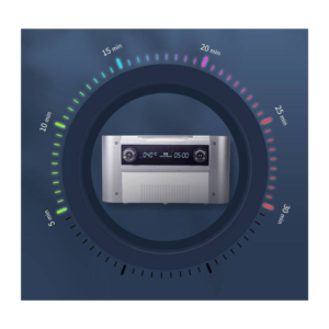 Una cassetta viene visualizzata all'interno di un indicatore temporale DB-4863.