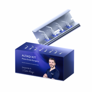 ALTAQI-KIT blu compatibile SATELEC®, per Piezo Endo Surgery, contiene cinque strumenti.