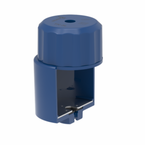 Custodia da esterno in plastica blu con coperchio rimovibile, adatta alla chiave dinamometrica TK-5L.