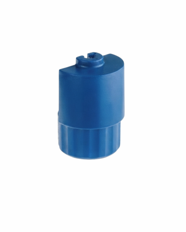 Cappuccio in plastica blu per ago di penna per insulina, compatibile con i modelli Chiave dinamometrica TW - 5L.