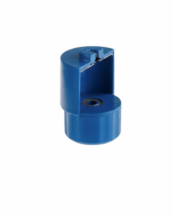 Cilindro metallico blu con apertura, simile a quelli presenti in una chiave dinamometrica TW-5L.